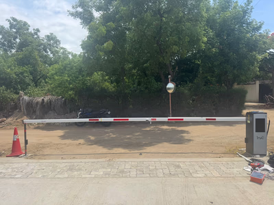 imAI standard boom barrier setup at Anan Kids Academy in Coimbatore