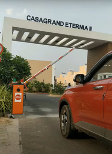 imAI vehicle access boom barrier at Casagrand Eternia 2 in Coimbatore