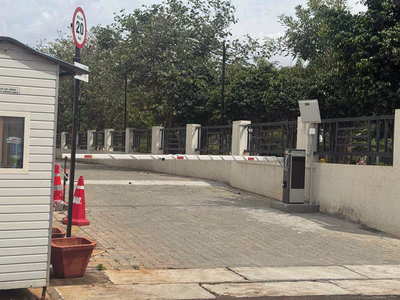 imAI boom barrier gate at Casagrand Eternia Phase 1 in Coimbatore