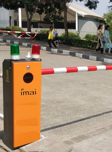 imAI campus security boom barrier installation at SKCET College, Coimbatore
